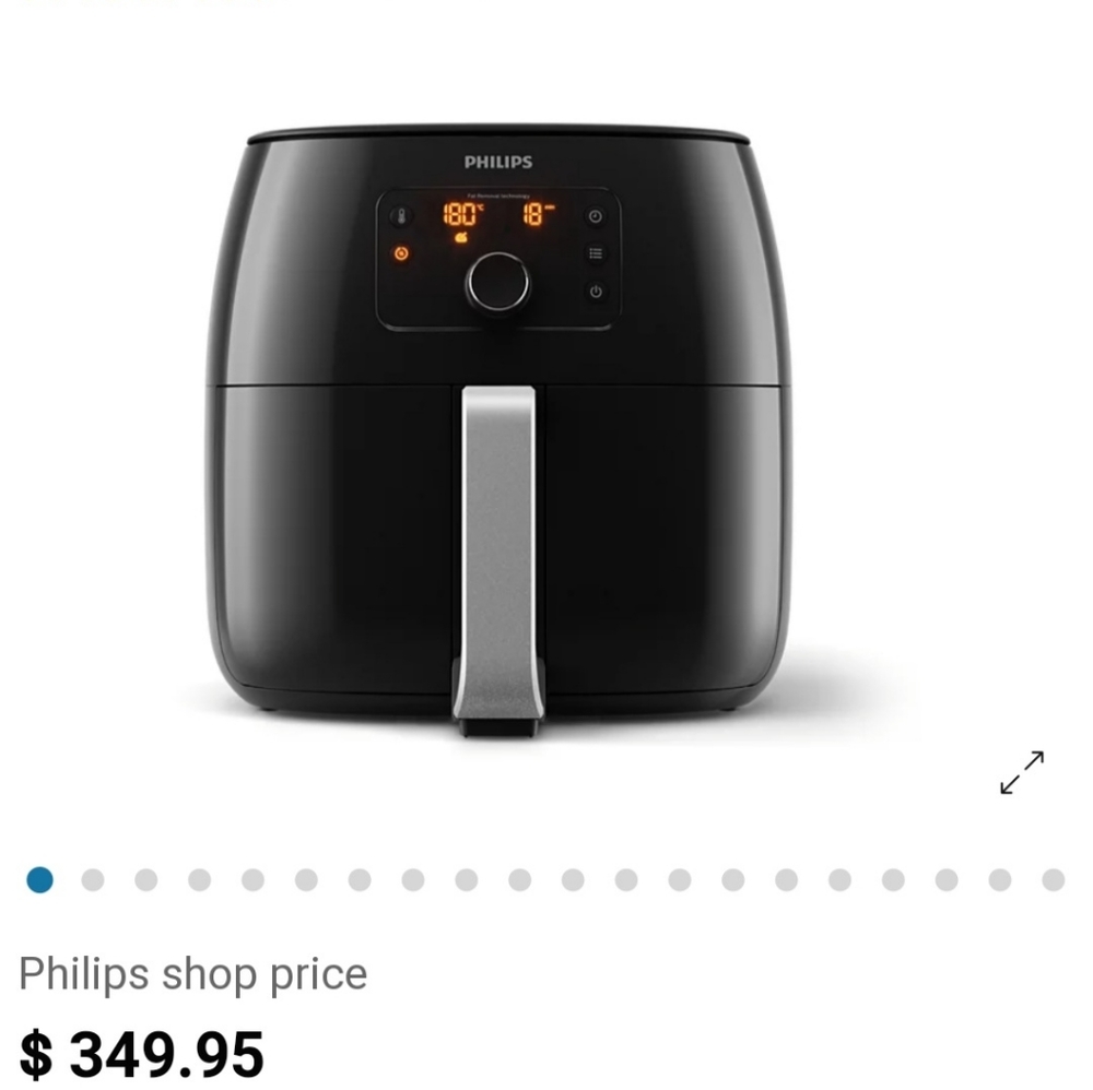 Philips Premium Airfryer XXL Fat Removal Technology